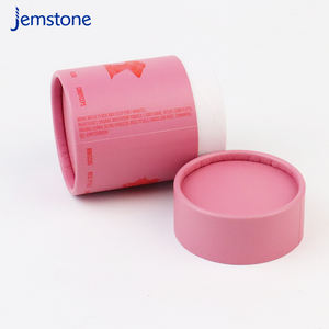 ขนาดที่กําหนดเองพิมพ์โลโก้บรรจุภัณฑ์กล่องกระดาษกลมแบบกําหนดเองรีไซเคิล 100% - Product Image 5