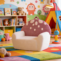 Divano Letto Moderno Colorato OEM/ODM Personalizzato in Velluto con Schiuma Compressa per Camera da Letto, Soggiorno, Asilo e Lettura per Bambini
