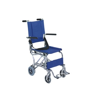 Transito di viaggio aereo portatile leggero pieghevole usato sedia a rotelle - Product Image 2