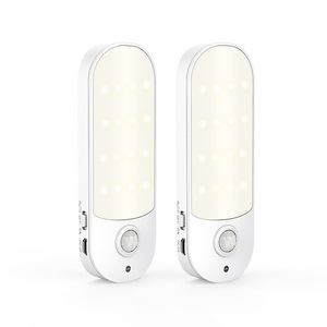 <b>Night</b> <b>Light</b> Rectangle <b>Plug</b>-In Human Body Induction Dimmable Eye Protection For Bedroom Corridor Wardrobe Bathroom - Product Image 2