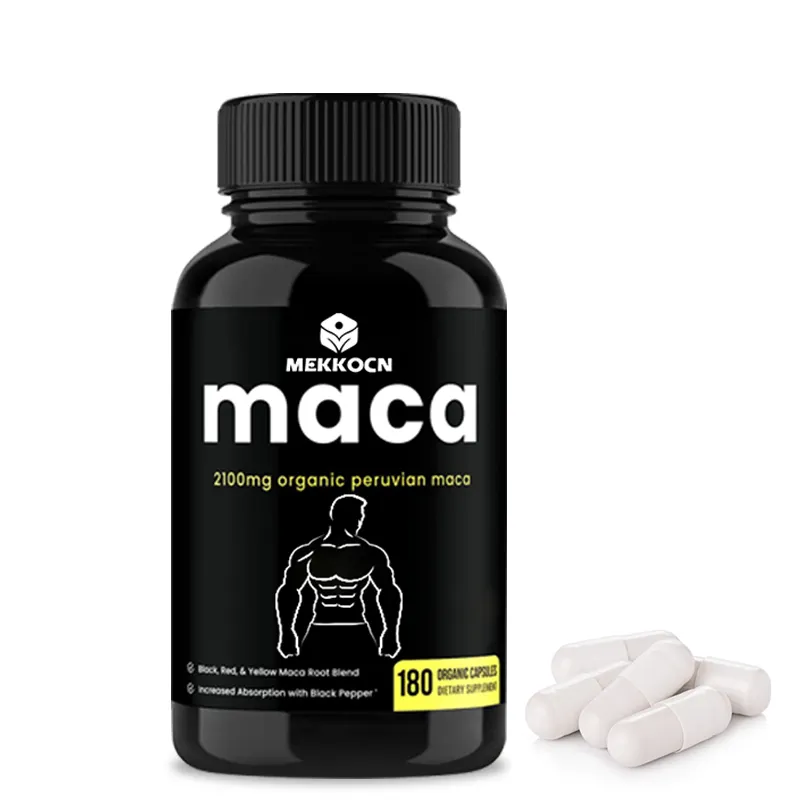 Energy Tongkat Ali Extract Capsule Strong Health Supplement Maca Capsules For Men