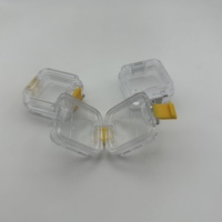 Boîte de rangement en plastique transparent à haute élasticité 2025 Offre Spéciale mallette de rangement antichoc