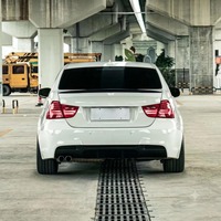 M-Tech Style Karosserie-Kit für BMW E90 2005 - 2011 mit Vorderer und Hinterer Stoßstange Seitenschweller Frontgrill Direkter Ersatz