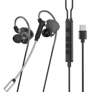 Casque de jeu filaire KG03 avec bras de microphone de carte son Retour audio pour la diffusion <span class=keywords><strong>en</strong></span> direct Karaoké Surveillance Écoute de <span class=keywords><strong>musique</strong></span> - Product Image 1