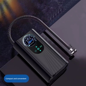 便携式多功能迷你轮胎泵汽车自行车用钢制气泵 - Product Image 4