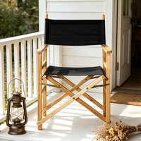 Chaise de camping pliable moderne, légère, durable, en tissu Oxford, pour les maquilleurs, l'extérieur et l'hôtellerie