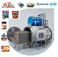 Voedselverwerkingsautoclaafmachine |   Retortsterilisator voor kokosmelk, sauzen en gecondenseerde melkproducten