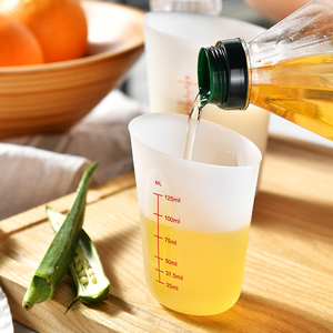 <span class=keywords><strong>3</strong></span> cái cấp thực phẩm Silicone đo <span class=keywords><strong>cup</strong></span> Set 125,250,500 ml có thể nhìn thấy đôi-quy mô Silicone đo <span class=keywords><strong>Cup</strong></span> cho nhà bếp công cụ đo lường - Product Image 5