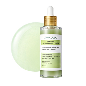 Suero Facial de Cactus para Exfoliación Suave, Rejuvenecimiento Facial, Refinamiento de Poros e Hidratación - Product Image 3