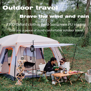 Camping Tent Outdoor 5-12 Persons Cheap Tents Camping Outdoor Waterproof <b>for</b> Events Family 2023 Wholesale Hot Sale - Product Image 2