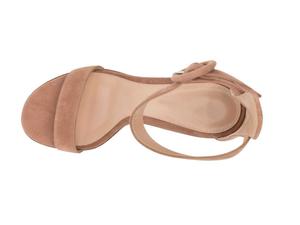 أحذية نسائية ، كعب عالي ، للنساء, أحذية نسائية صيفية من دون كعب ، مزودة بحزام ومشبك ، ذات كعب عالي ، مناسبة لفصل الصيف - Product Image 2