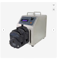Pompe péristaltique industrielle, distributeur grand volume, débit de précision, contrôle basse pression, machine de remplissage de liquides électrique en acier inoxydable, OEM
