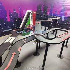 Pista Gigante Personalizzata per Biglie 3x5m - Grande Console da Gioco in Metallo per Biglie, Panca da Ginnastica, Impermeabile e Pieghevole per Simulazioni - Product Image 4