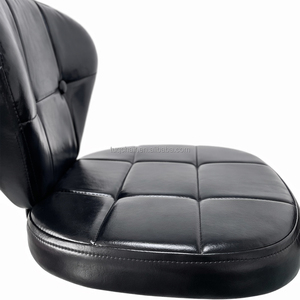 Elegante Silla TUQ Compacta de Cuero PU, Taburetes de Barra para Cocina, Sala de Estar, Apartamento, Villa - Product Image 5