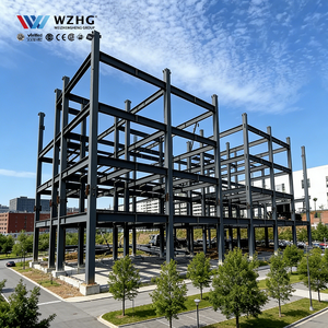 อาคารโรงงานอุตสาหกรรม โกดังเก็บสินค้า อพาร์ทเมนท์ โครงสร้างเหล็กสำเร็จรูปขนาดใหญ่ คุณภาพสูง อายุการใช้งาน 50 ปี - Product Image 1