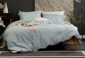 Khăn trải giường 100% đặt bông 300 t Kích thước: 250*240 cm trong tấm Màu: trắng, than thành phố, xanh da trời, nâu, xanh trung bình - Product Image 5