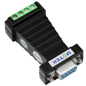 Mini convertidor de 2 a 1/2 "a RS485 RS232, adaptador de conversión DB9, conector medio dúplex, Conector de 2/2"