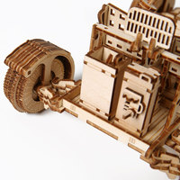 Kit de Rompecabezas 3D de Madera para Ensamblaje DIY, Modelo de Vehículo Aeroespacial Educativo para Mesa, Suministro al por Mayor