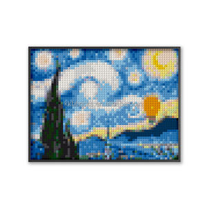 Cornice per Pixel Block, per <span class=keywords><strong>Puzzle</strong></span> in Plastica, Mosaico Pixel, Decorazione, Varie Dimensioni, Base Interconnessa con Cornice - Product Image 6