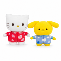 Fabricants OEM : Paires de jouets en peluche mignons de 8 pouces (motifs chat et chiot) pour machines à griffes et centres de jeux d'arcade