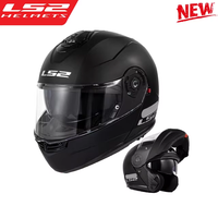 Casque de Moto Original LS2 à Double Visière, Casque Modulable Relevable LS2 FF908 STROBE II