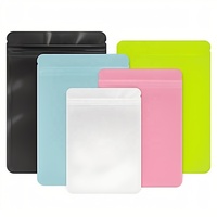 Sachets Mylar personnalisés avec logo imprimé en gravure pour épices alimentaires, emballage refermable en PP, 3,5g, 1 livre, avec fermeture éclair et sécurité enfant