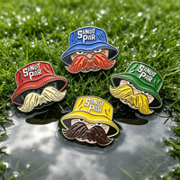 Ensemble de marqueurs de balle de golf personnalisables avec logo, design gratuit, qualité supérieure et finition lisse