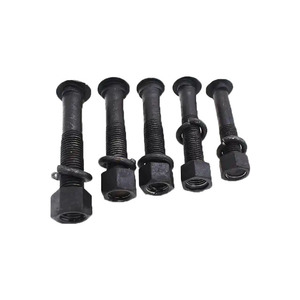 Vis <span class=keywords><strong>de</strong></span> <span class=keywords><strong>rail</strong></span> à tête carrée pour traverses <span class=keywords><strong>de</strong></span> <span class=keywords><strong>bois</strong></span>, galvanisées à chaud, avec revêtement Dacromet - Product Image 1