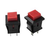 DS-431 ON-(OFF) 14*14Mm DS-430 OFF-(ON) 1A/3A 125V/250V Saklar Tombol Tekan Mini Sesaat