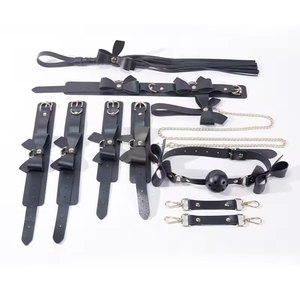 ชุดเซ็ต SM พร้อมกุญแจมือ อุปกรณ์ประกอบฉากคู่รัก ลูกบอลปิดปาก ของเล่นทางเพศสำหรับผู้ใหญ่ อุปกรณ์ช่วยทางเพศ - Product Image 1