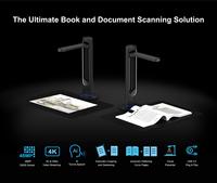Scanner de documents A3 haute résolution 48MP avec fonction Texte-Voix 4K 30fps USB pour le bureau et la maison