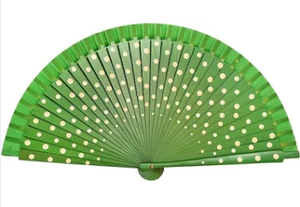 Abanico Plegable Español para Mujer, Retro, de Bambú Tallado, Arte Folclórico Hecho a Mano, Diseño de Amor, Regalo de Negocios y Abanico para Danza - Product Image 5