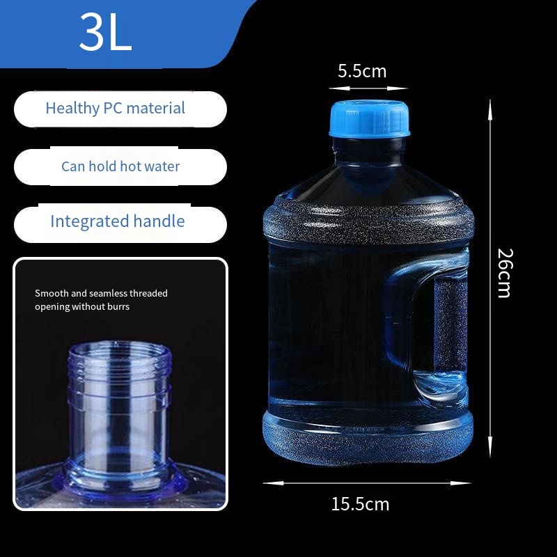 3L blue food grade pc