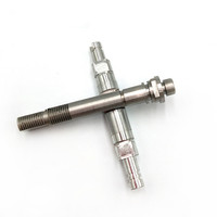 Harga Pabrik Yang Kompetitif Mekanik Spline Shaft Kustom Mesin CNC Poros Panjang Bagian