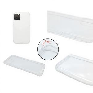Funda de Teléfono Móvil DAM de Acrílico TPU para X XS con Interior Antichoque y Protección Contra Impactos, Cubierta Transparente - Product Image 1