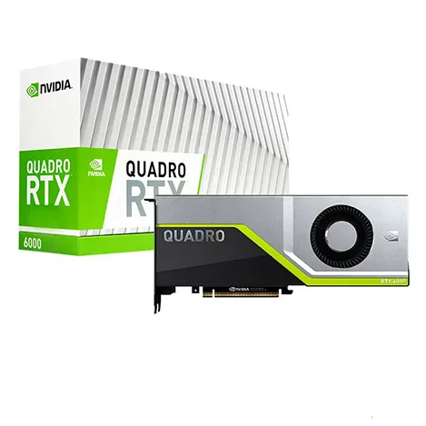 NVIDIA Quadro RTX 6000 24GBレイトレーシング3Dシーンレンダリング映画特殊効果デザインAI開発