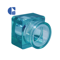 Vente en gros de couvercle de parfum en acrylique transparent 15mm 13mm personnalisé couvercle en plastique pp bouchon de bouteille de parfum en verre