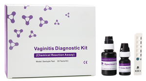 El kit de prueba de vaginitis de alta precisión detecta 5 marcadores clave para uso veterinario NAG SNA H2O2 tiras de prueba de PH para infecciones vaginales - Product Image 3