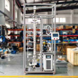 Cột thủy tinh xoay chất lượng cao để chưng cất tinh dầu tháp điều kiện mới - Product Image 2