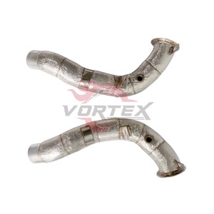 Tubería de Escape de Alto Flujo con Protección Térmica Vortex para BMW N63 4.4T V8 M550i M850i X5 X6 X7 M50i, Tubo de Escape Turbo para Carreras - Product Image 2
