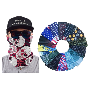 Pañuelo de tubo con estampado personalizado, pañuelo multifuncional, Tubular, sin costuras, <span class=keywords><strong>8</strong></span> en <span class=keywords><strong>1</strong></span>, de poliéster, de refrigeración - Product Image 1