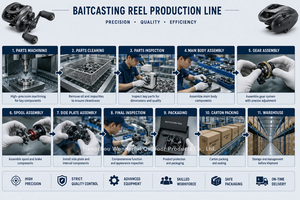 <span class=keywords><strong>Moulinet</strong></span> de pêche à lancer DC, lancer fluide, anti-recul, bobine métallique longue portée, pour la pêche aux leurres - Product Image 3
