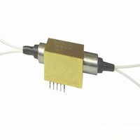 Commutateur optique à fibre optique mécanique monomode 2x2, type à verrouillage ou sans verrouillage