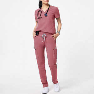 Tenues médicales professionnelles personnalisées pour femmes, en coton et polyester, à détection d'aiguilles, séchage rapide, haute qualité, pour hôpitaux - Product Image 1