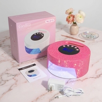 Lampe UV rechargeable puissante 54W, très vendue, portable, avec base métallique amovible et grand écran