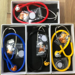 Stéthoscope pédiatrique à tête unique de style dessin animé animaux adorables pour enfants et bébés - Product Image 6