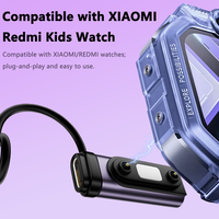 Adaptateur magnétique 2 broches mâle vers Type C femelle pour la charge des montres connectées XIAOMI REDMI pour enfants avec cordon anti-perte