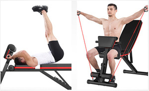 <span class=keywords><strong>Banc</strong></span> Pliable Musculation Panca Multifunzione Palesta Poids Léger <span class=keywords><strong>Banc</strong></span> Presse Incliné Haltère <span class=keywords><strong>Banc</strong></span> D'entraînement Chaînes - Product Image 6