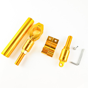 Qiangye Motorcycle <b>Stabilizer</b> Bar Gold 100mm Adjustment For Bike Modification Parts - Product Image 2