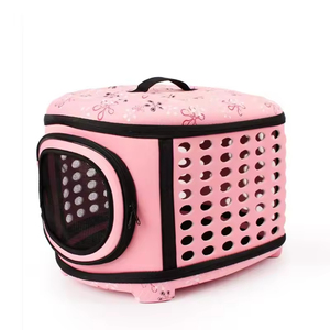 Soft Collapsible Pet Carrier Pet Handbag Outdoor Travel Cages Light Weight Farewell to Stuffy - Product Image 3